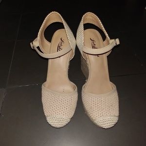 Lucky Brand Espadrille Wedge Sandal 👡